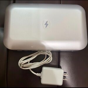 PhoneSoap Model 500-4 UV Cell Phone Sanitizer in Silver